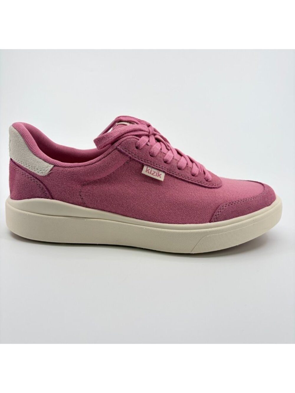 Kizik Prague 2 Womens Size 7D Pink Cream Athletic Hands Free Shoes Sneakers